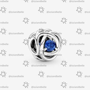 Pandora September Blue Eternity Circle Charm